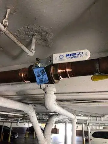 Copper pipe repair and valve work for Water Line Repair in The Midwest Club